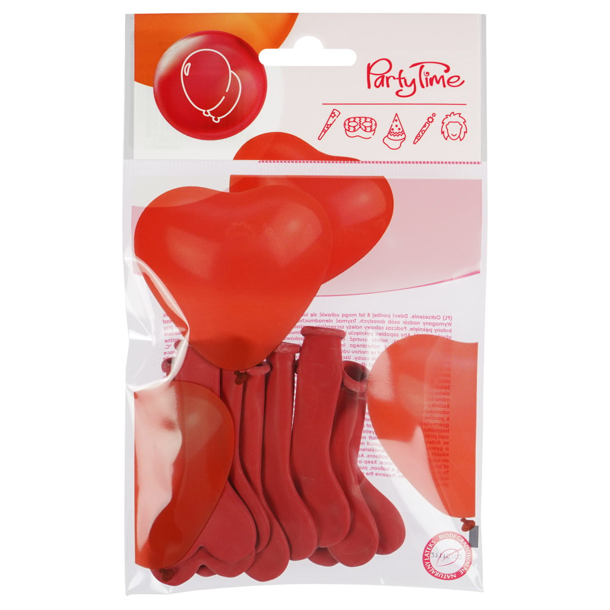 Baloniki mini serca (8szt) K6331 Arpex